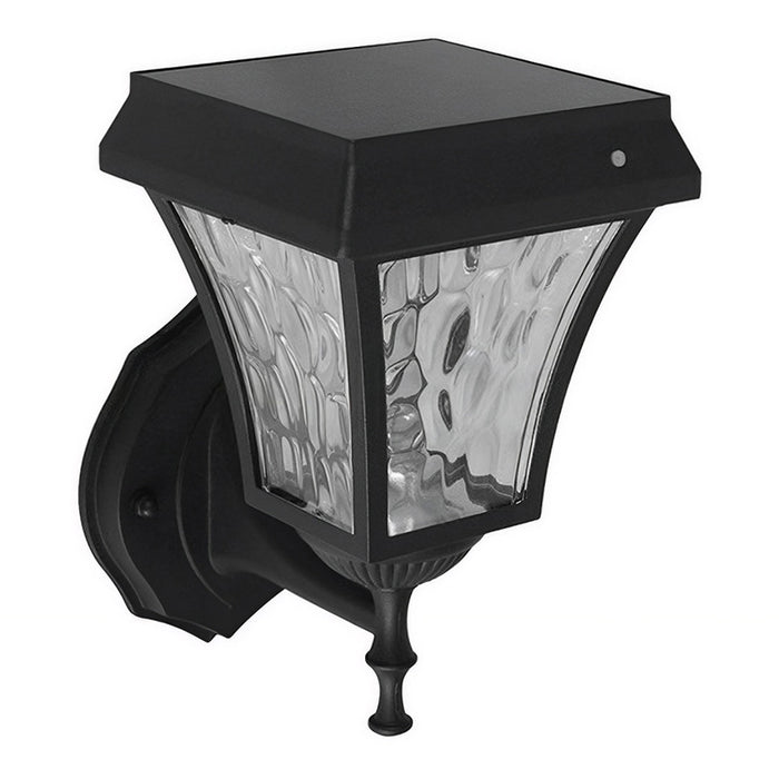 LED SOLAR GARDEN WALL LIGHT 24CM IP65 V-TAC