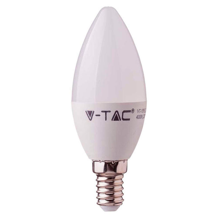 LED BULB V-TAC E14 5.5W 4000K 470LM CANDLE SMN
