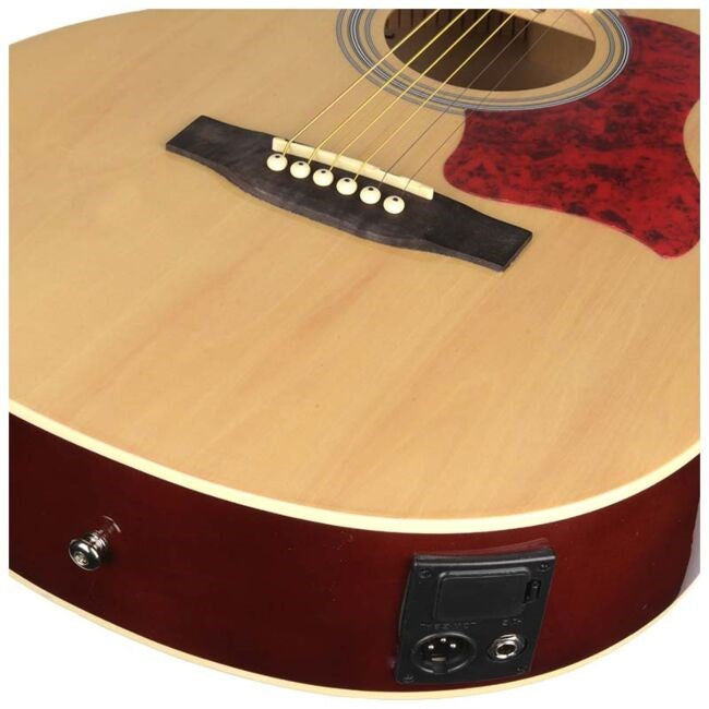 V-TONE EAG SET NT - set (4/4 electro-acoustic guitar, natural + amplifier)
