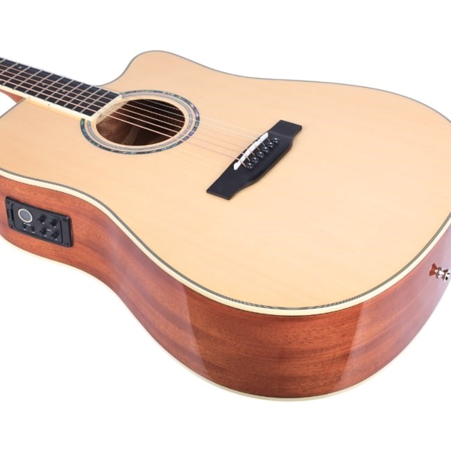 V-TONE VEAG1 CE NT - 4/4 electro-acoustic guitar, natural