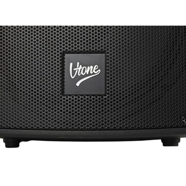 V-TONE BQ12 GO MP3 - active 8" battery-powered speaker with wireless microphone and remote control, black