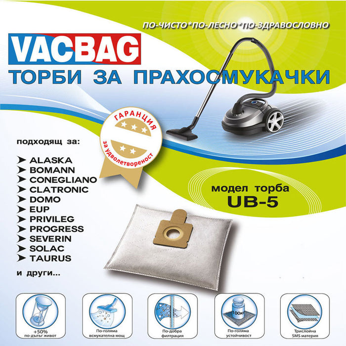 Vacuum cleaner bag VACBAG UB 5