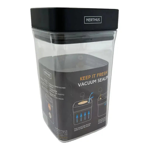 VACUUM CANISTER 1.2 L NERTHUS - Кутии за храна и купи<<<Домашни потреби<<<Кухня<<<Praktiker