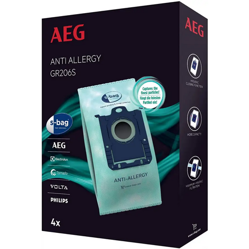 Vacuum cleaner bag AEG GR206S - Аксесоари за прахосмукачки<<<Аксесоари<<<TechMart&&&Прахосмукачки и роботи<<<Почистване