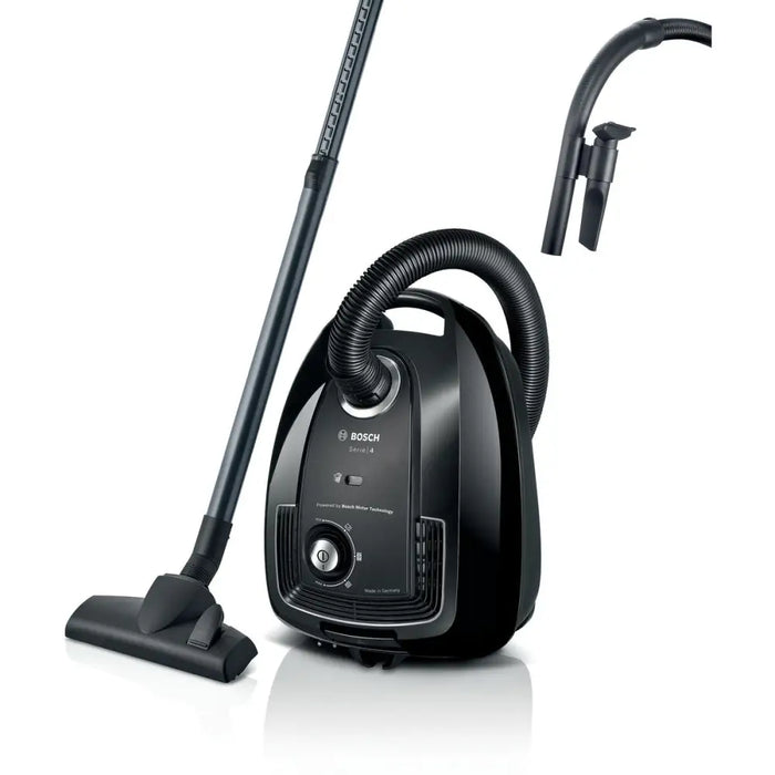 Vacuum Cleaner BOSCH BGB38BA1 Black 600 W - Прахосмукачки и роботи<<<Почистване Прахосмукачки И Гладене<<<Дом
