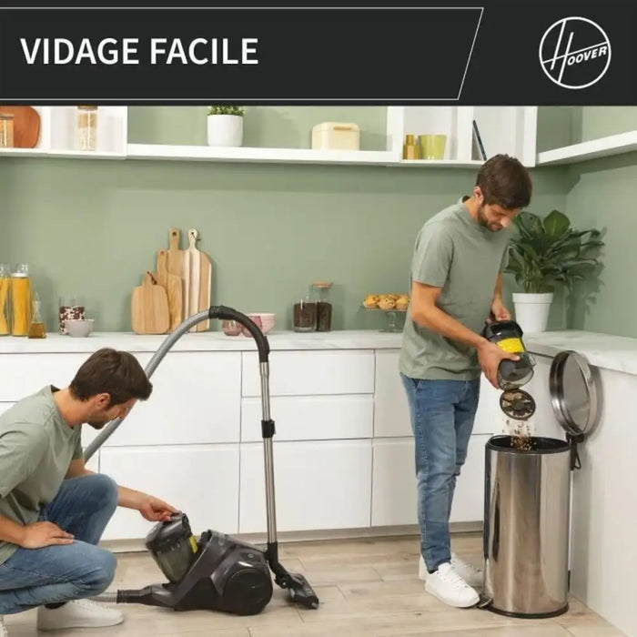 vacuum cleaner Hoover HP321PAF Grey 850 W - Почистване Прахосмукачки И Гладене<<<Дом Градина<<<BigBuy&&&Прахосмукачки и
