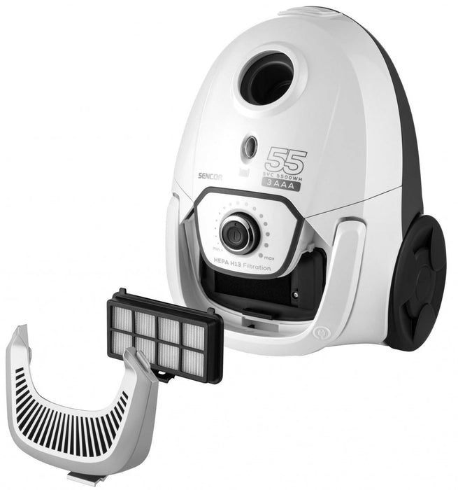 Vacuum cleaner Sencor SVC 5500WH - Прахосмукачки стандартни<<<Прахосмукачки<<<Малки електроуреди<<<TechMart