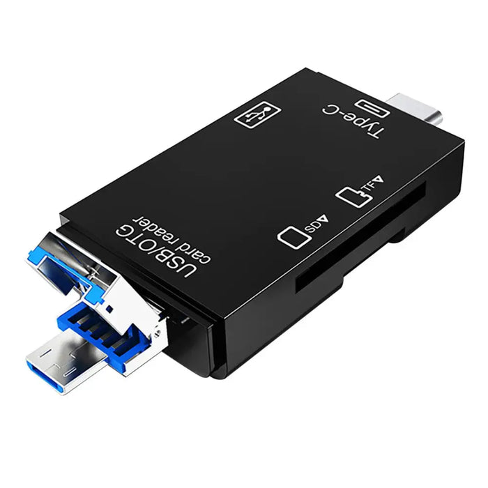 VAKOSS CARD READER 6IN1 USB A / MICRO USB / USB C / SD / MICRO SD / USB TC-R425X - Card