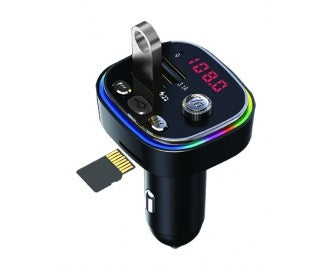 Vakoss TC-B439K FM transmitter 87.5 - 108 MHz Bluetooth/USB Black
