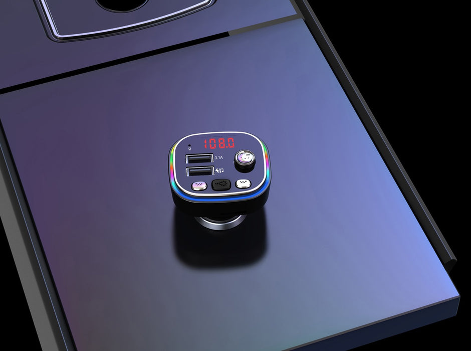 Vakoss TC-B439K FM transmitter 87.5 - 108 MHz Bluetooth/USB Black