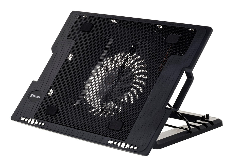Vakoss LF-1860AL laptop cooling pad 43.2 cm (17") Black