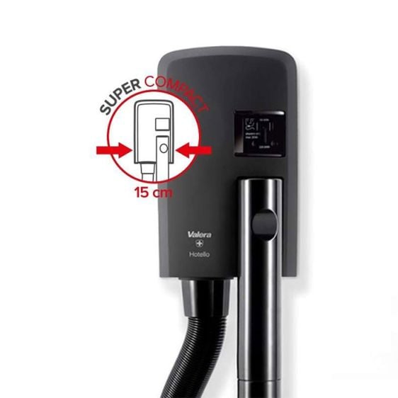 Wall-mounted hair dryer VALERA Hotello AC Shaver 832.02/RT matt-black
