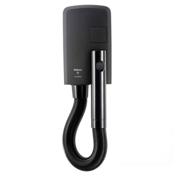 Wall-mounted hair dryer VALERA Hotello Super AC 832.02/T Black