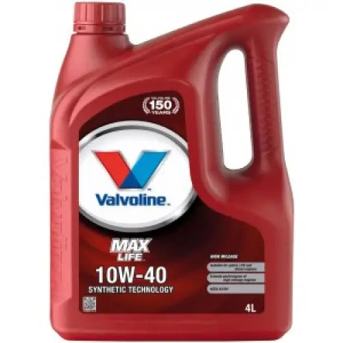VALVOLINE MAXLIFE 10W-40 4L - АВТОМОБИЛНИ МАСЛА<<<MaxCar