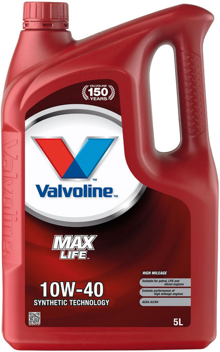 VALVOLINE MAXLIFE 10W-40 5L