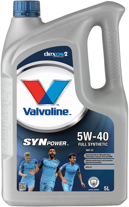 VALVOLINE SYNPOWER MST C3 5W-40 5L