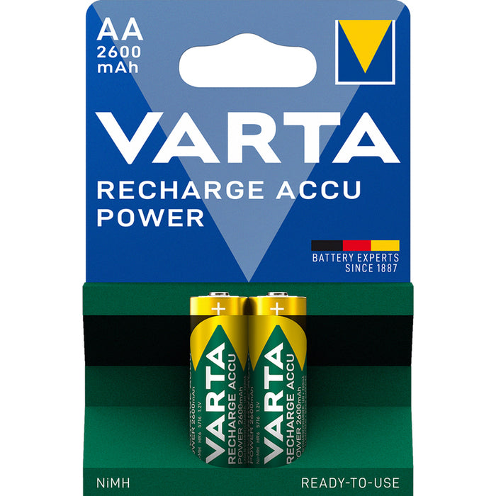 BATTERIES VARTA ACCU POWER AA 2600mAh