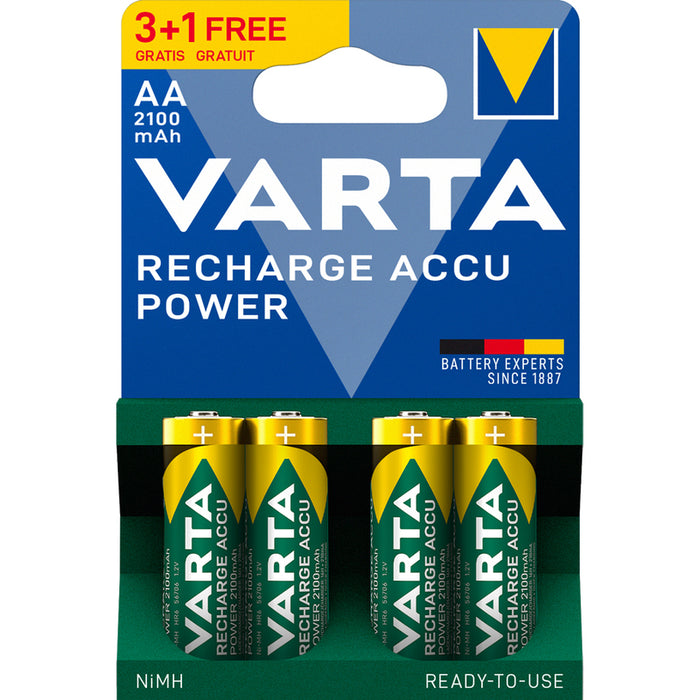 BATTERIES VARTA ACCU POWER AA 2100mAh