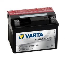 VARTA POWERSPORTS AGM YT4L-BS 3AH 40A 12V L+