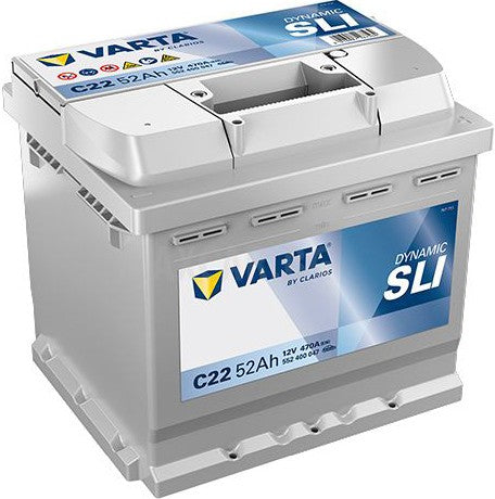 VARTA DYNAMIC SLI 52AH 470A R+