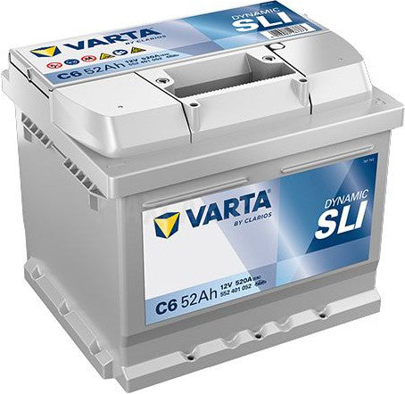 VARTA DYNAMIC SLI 52AH 520A R+