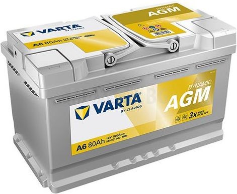 VARTA DYNAMIC AGM 80AH 800A R+
