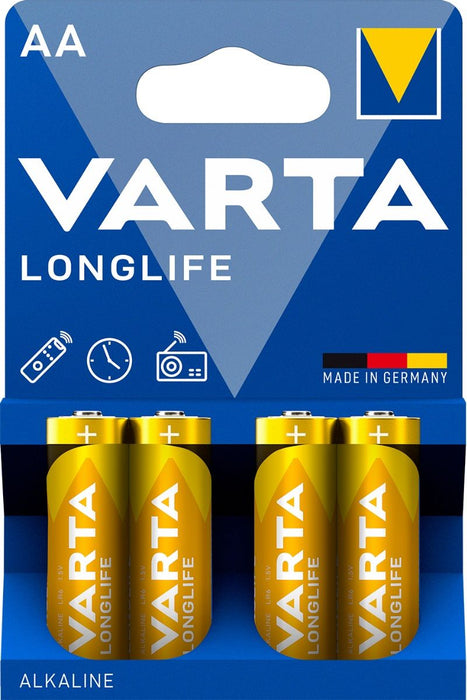 VARTA LONGLIFE AA BATTERIES