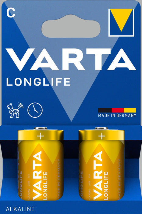 VARTA LONGLIFE C BATTERIES