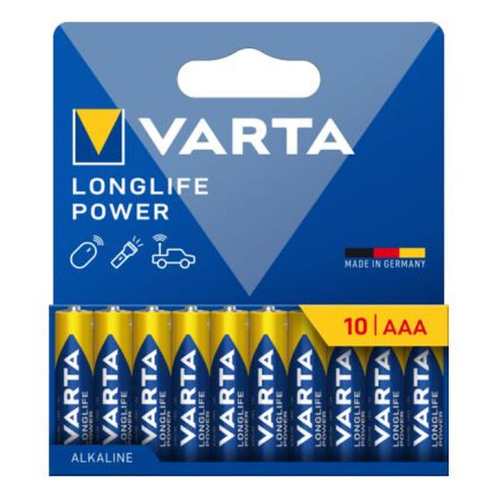 Batteries Varta longlife power 1,5 V AAA LR03 (10 Units)