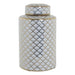 Vase DKD Home Decor 18 x 18 x 30,5 cm Porcelain Golden White - Декорация и Осветление<<<Дом Градина<<<BigBuy&&&Украса