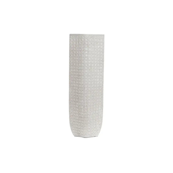 Vase DKD Home Decor 20 x 12 x 58 cm White Resin Modern - Декорация и Осветление<<<Дом Градина<<<BigBuy&&&Украса за