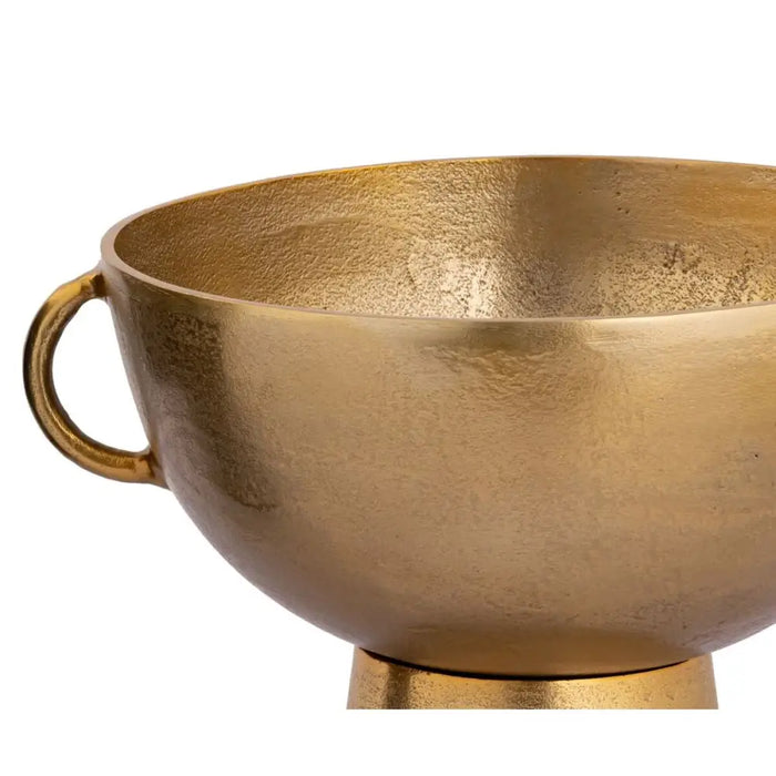 Vase DKD Home Decor 34 x 28 x 26 cm Black Golden Aluminium Modern (2 Units) - Декорация и Осветление<<<Дом