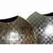 Vase DKD Home Decor 37 x 14 x 33 cm Silver Golden Aluminium Modern (2 Units) - Декорация и Осветление<<<Дом