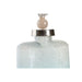 Vase DKD Home Decor Blue Aluminium Crystal Shell Mediterranean 9 x 17 x 43 cm - Декорация и Осветление<<<Дом