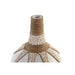 Vase DKD Home Decor Blue White Bamboo Shells (30 x 30 x 40 cm) (2 Units) - Декорация и Осветление<<<Дом