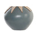 Vase DKD Home Decor Blue White Bamboo Shells (30 x 30 x 40 cm) (2 Units) - Декорация и Осветление<<<Дом