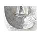 Vase DKD Home Decor Face Silver Aluminium Modern (19 x 19 x 31 cm) - Декорация и Осветление<<<Дом