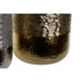 Vase DKD Home Decor Golden Silver Aluminium Modern 22 x 22 x 33 cm (2 Units) - Декорация и Осветление<<<Дом