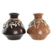 Vase DKD Home Decor Multicolour Bamboo Shells 30 x 30 x 32 cm (2 Units) - Декорация и Осветление<<<Дом