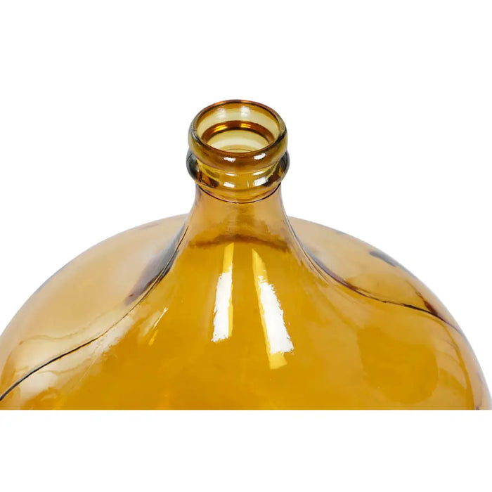 Vase DKD Home Decor Orange Tempered Glass 36 x 36 x 56 cm - Декорация и Осветление<<<Дом Градина<<<BigBuy&&&Украса за