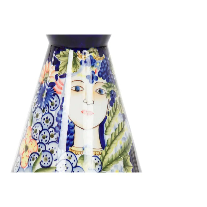 Vase DKD Home Decor Porcelain Black Shabby Chic (19 x 19 x 36 cm) - Декорация и Осветление<<<Дом