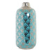 Vase DKD Home Decor Porcelain Turquoise Oriental (15 x 15 x 41.5 cm) - Декорация и Осветление<<<Дом