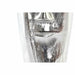 Vase DKD Home Decor Silver Aluminium Modern Face 15 x 13 x 31 cm - Декорация и Осветление<<<Дом