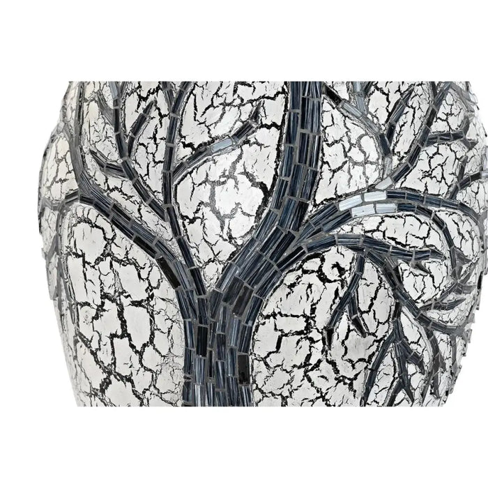 Vase DKD Home Decor Tree White Black White/Black Crystal Terracotta 29 x 29 x 60 cm - Декорация и Осветление<<<Дом