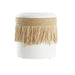 Vase DKD Home Decor White Natural Metal 20 x 16 x 40 cm - Декорация и Осветление<<<Дом Градина<<<BigBuy&&&Украса за
