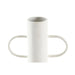 Vase DKD Home Decor White Natural Metal 20 x 16 x 40 cm - Декорация и Осветление<<<Дом Градина<<<BigBuy&&&Украса за