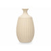 Vase Gift Decor Beige Ceramic Stripes 21 x 39 x 21 cm (2 Units) - Декорация и Осветление<<<Дом
