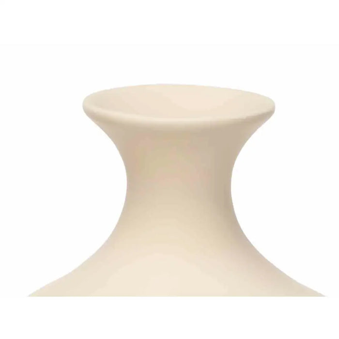 Vase Gift Decor Beige Ceramic Stripes 21 x 39 x 21 cm (2 Units) - Декорация и Осветление<<<Дом