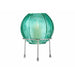 Vase Gift Decor Blue Silver Metal Glass Ball 14,5 x 19,5 x 14,5 cm - Декорация и Осветление<<<Дом