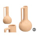 Vase Gift Decor Brown Ceramic 18 x 34,5 x 18 cm - Декорация и Осветление<<<Дом Градина<<<BigBuy&&&Украса за средата на